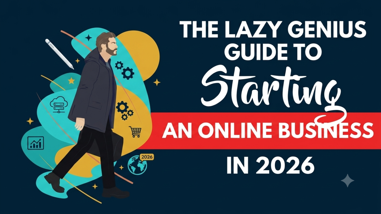 Online Business 2026 :The Lazy Genius Guide to Starting an (Without Burning Out)