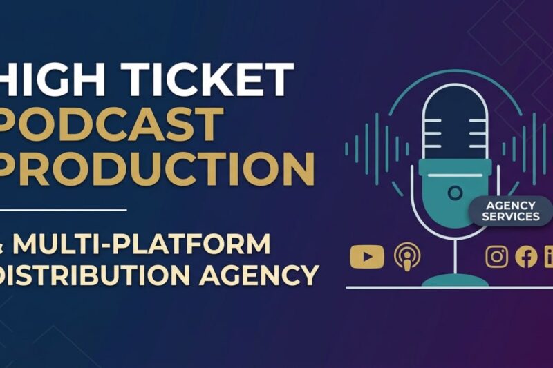 High Ticket Podcast Production & Multi-Platform Distribution Agency